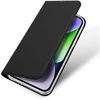 Etui do iPhone 15 Plus pokrowiec z klapką i portfelem Dux Ducis Skin Pro - czarne