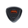 FORCELL CARBON ładowarka samochodowa Typ C 3.0 PD20W + USB QC3.0 18W 5A CC50-1A1C czarna (Total 38W)