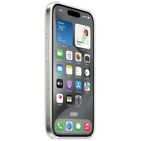 Apple Clear Case MT233ZM/A MagSafe silicone case for iPhone 15 Pro Max - transparent