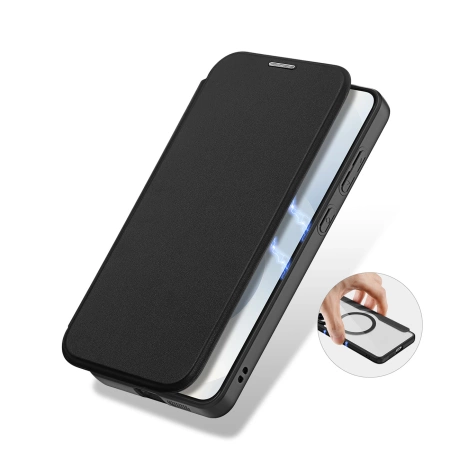 Dux Ducis Skin X Pro Hülle mit MagSafe für Samsung Galaxy S25 Edge - Schwarz