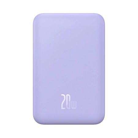 Baseus Magnetic Mini 20000 mAh 20W Powerbank - purple + USB-C / USB-C cable