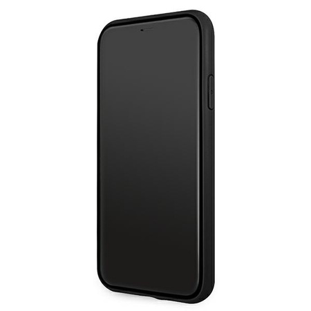 Guess GUHCN614GMGGR iPhone 11 6,1" szary/grey hardcase 4G Big Metal Logo