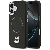 Karl Lagerfeld Choupette Pin MagSafe Case for iPhone 17 - Black