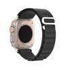 Sport-Schnallenarmband für Apple Watch Ultra 8/7/6/SE/5/4/3/2/1 (42, 44, 45, 49 mm) Dux Ducis Armband GS-Version – Schwarz