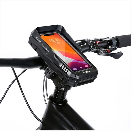 WILDMAN sakwa rowerowa na kierownicę 0,5L (4" - 7") FK4 czarna