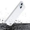 Etui 3mk Hardy Silicone MagCase na iPhone 15 - biało-srebrne