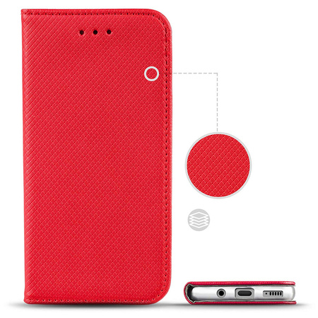 Etui Smart Magnet do Realme 12 5G czerwone