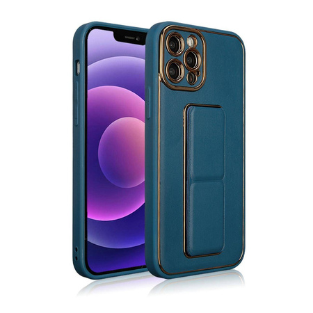 Neue Kickstand Case Hülle für Samsung Galaxy A12 5G mit Ständer blau