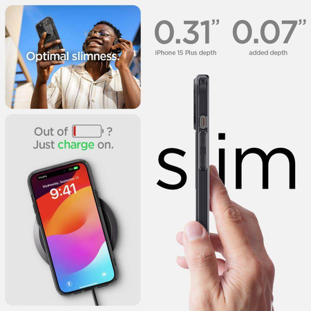 Spigen Ultra Hybrid MagSafe, zero one - iPhone 15 Plus