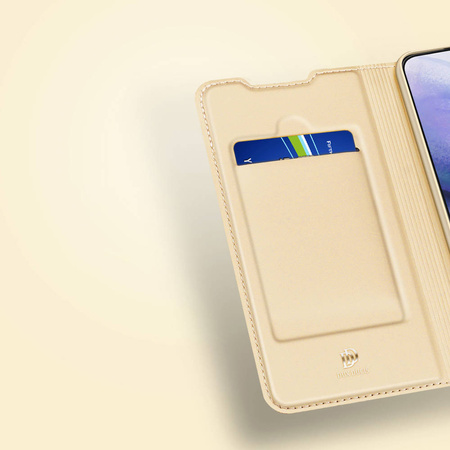 Dux Ducis Skin Pro kabura etui pokrowiec z klapką Samsung Galaxy S22+ (S22 Plus) różowy