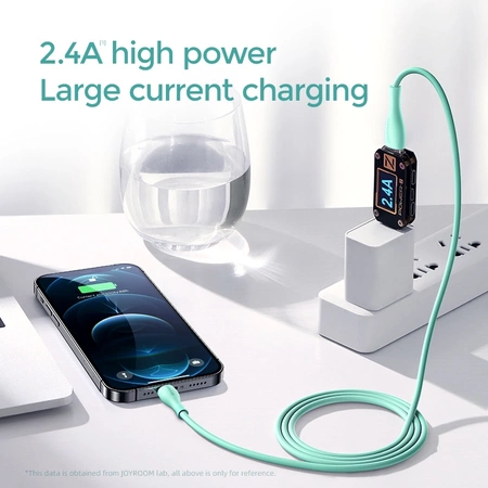 USB - Lightning Joyroom S-2030M8 3A 2m Kabel - Grün