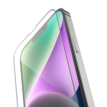 HOCO szkło hartowane HD 5D Guardian shield (SET 10in1) - do iPhone 13 Pro Max / 14 Plus czarny (G14)