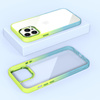 Etui IPHONE 14 PRO MX Rainbow zielono-niebieskie