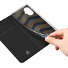 Dux Ducis Skin Pro Hülle für Realme 10 Pro+ Flip Cover Card Wallet Stand schwarz
