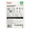 TCBEST bateria akumulatorowa R3 (AAA) 180 mAh z gniazdem Typ C + kabel USB A do 4 x Typ C 4 szt