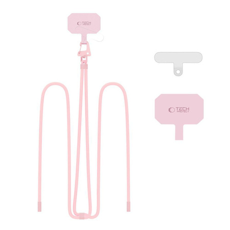 Smycz Tech-Protect C5S Rope Crossbody Strap - różowa