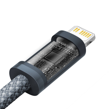Baseus Kabel für iPhone USB Typ C - Lightning 2m, Power Delivery 20W grau (CALD000116)