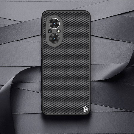 Nillkin Textured Case eine strapazierfähige, verstärkte Hülle mit Gelrahmen und Nylon auf der Rückseite Honor 50 SE schwarz