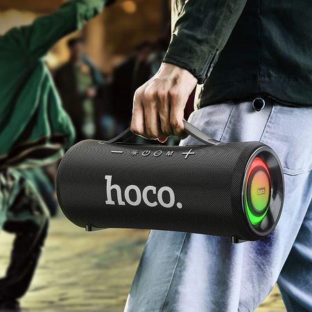 HOCO głośnik bluetooth 2 x 20W HA10 czarny