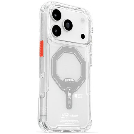 Etui Skinarma Saido do iPhone 17 Pro Magnetic Charging przezroczysty