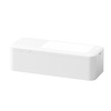 USAMS Multifunkcyjny uchwyt na telefon z lampą LED biały/white ZB26501 (US-ZB265)