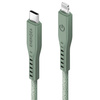 ENERGEA kabel Flow USB-C - LightningC94 MFI 1.5m zielony/green 60W 3A PD Fast Charge