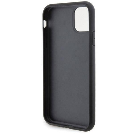 Oryginalne Etui KARL LAGERFELD Hardcase KLHCN61PQKPMK do iPhone 11 (Quilted K Pattern / czarny)