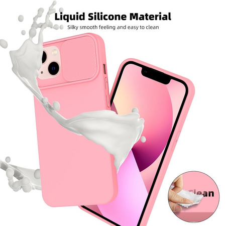 Futerał SLIDE do SAMSUNG A34 5G jasnoróżowy