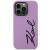 Karl Lagerfeld KLHCN61SKSVGU iPhone 11 / Xr 6.1&quot; purple/purple hardcase Silicone Signature