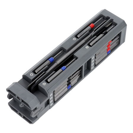 Zestaw śrubokrętów precyzyjnych / wkrętaków serwisowych, bitów 30w1 aluminium