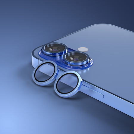 Etteri szkło na aparat do iPhone 16 / 16 Plus niebieski