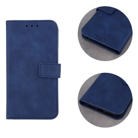 Etui Smart Velvet do Samsung A21s granatowy