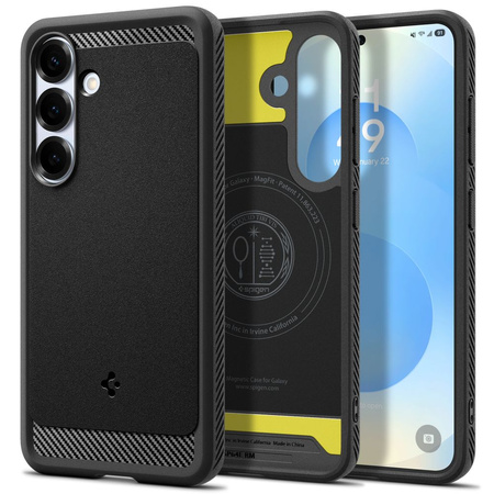 SPIGEN RUGGED ARMOR MAG MAGSAFE GALAXY S25+ PLUS MATTE BLACK