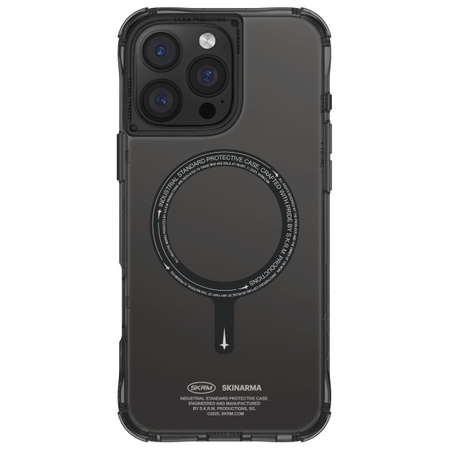 Skinarma etui Saido iPhone 16 Pro 6.3" Magnetic Charging czarny/black