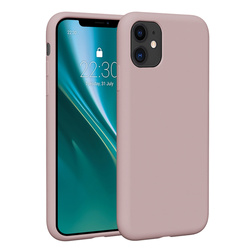 Nakładka Etteri Silicone Case do iPhone 11 jasnoróżowa