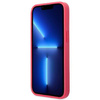 Original Handyhülle IPHONE 13 PRO Guess Hardcase Saffiano 4G Small Metal Logo (GUHCP13LPS4MF) rosa
