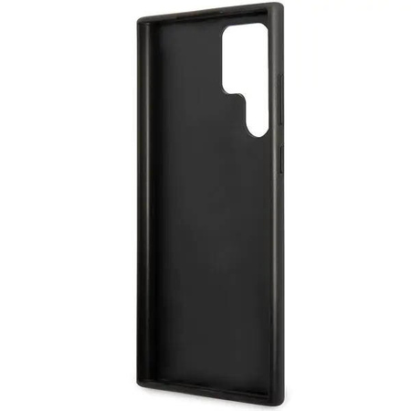 Guess 4G Metal Logo - Etui Samsung Galaxy S23 Ultra (szary)