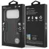 BMW M Kevlar Lines & Logo MagSafe Case für iPhone 17 Pro Max – Schwarz