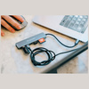Adapter Hub Verbatim HDMI/USB-C           3.2/USB-C/2xUSB-A 3.2/SD/microSD aluminiowy 32158