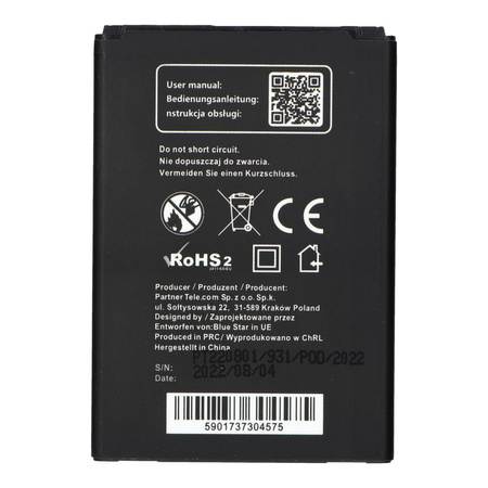 Bateria Blue star LG L50 L/FINO/JOY/LEON 2000MAH Blue star