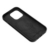 Leather Mag Cover kompatybilne z MagSafe do IPHONE 15 PLUS czarny