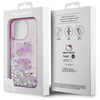 Original Case IPHONE 16 PRO Hello Kitty Hardcase Liquid Glitter 50TH Anniversary Party (HKHCP16LL50PPU) purple