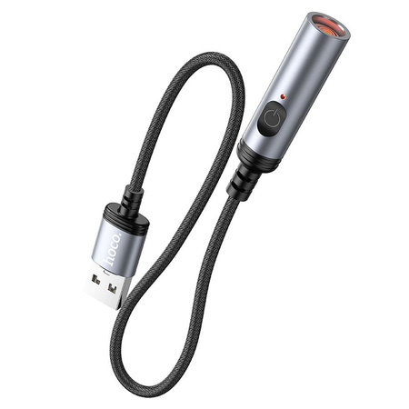 HOCO adapter zapalniczki na złącze USB A UA30 0,3 m czarny
