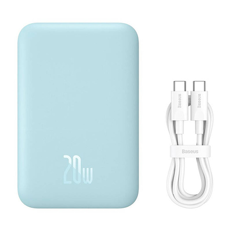 Powerbank mini Baseus 6000 mAh 20W (niebieski)