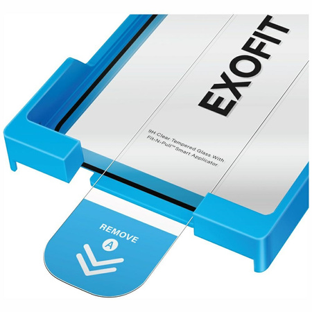 Szkło hartowane UNIQ Optix Exofit Vivid do iPhone 17 Pro z aplikatorem