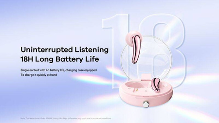 REMAX TWS C1 BT 5.3 ENC PINK Bluetooth headphones