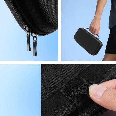 Dux Ducis Nintendo Switch 2 Case with Handle and Game Compartments - Black