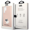 Karl Lagerfeld Silicone NFT Choupette - Etui Samsung Galaxy S23 Ultra (różowy)