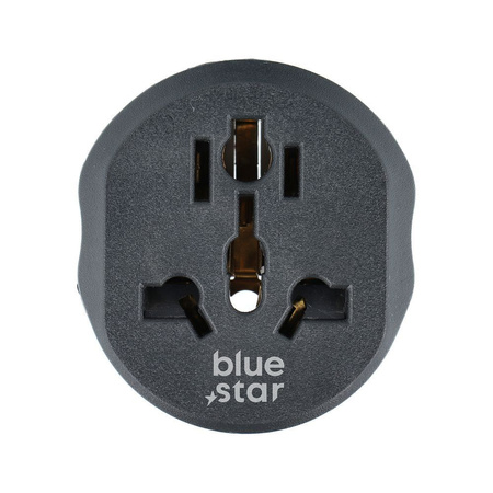 BLUE STAR Adapter podróżny GO TO Europe (Type E) 16A biały