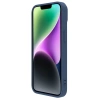 Nillkin CamShield Silky Silicone Case iPhone 14 Hülle mit Kameraabdeckung blau